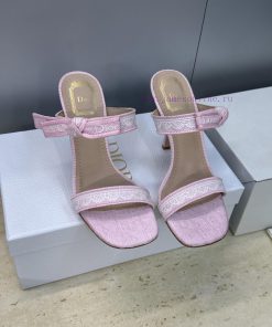 J'ADIOR Dior 2026 Early Spring New High End Collection Dentelle Jelly High Heels Bow Women's Sh rwcwx2zq