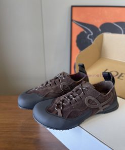 Top QualityLoewe * 26ss Early Spring German Training Shoes//suede Surface With Cow Lining Rubbe ctajd75r