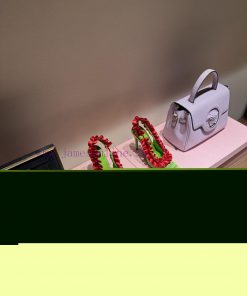 2026 Saint Laurent | Exquisite High Heels With Lace Decoration And Extra Long ToeUltra High Hee irjpp55p