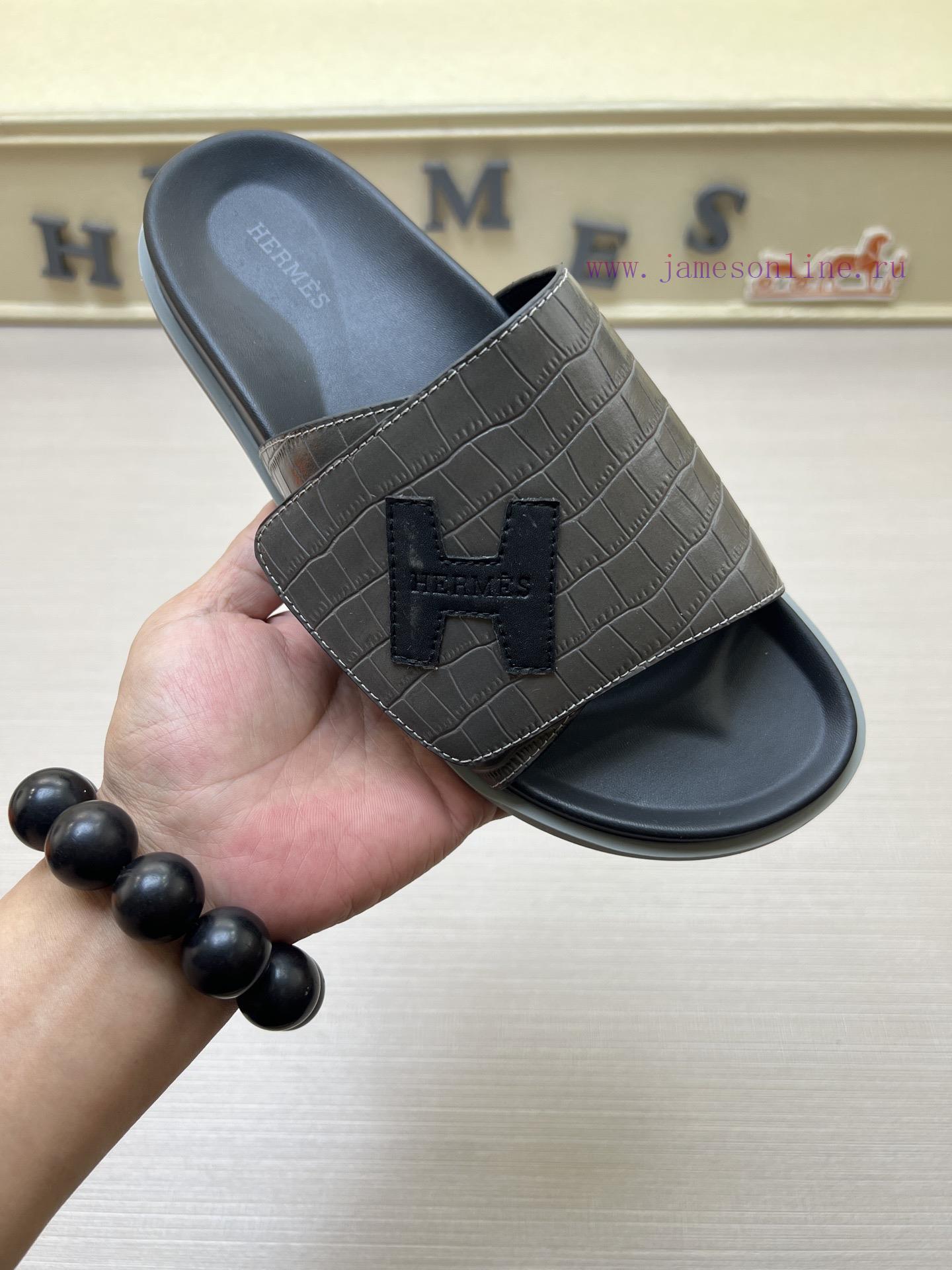 Hermes Official Website Latest Synchronized New Oran Leather Surface H Slippers Paris Original 6itnh8wd - Image 2