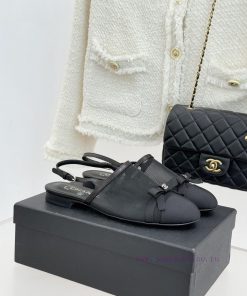 Chanel | Chanel 26C New Product Mesh Double CBow SandalsWhen Chanel Classic Symbols Encounter 2 r8wtdvwt