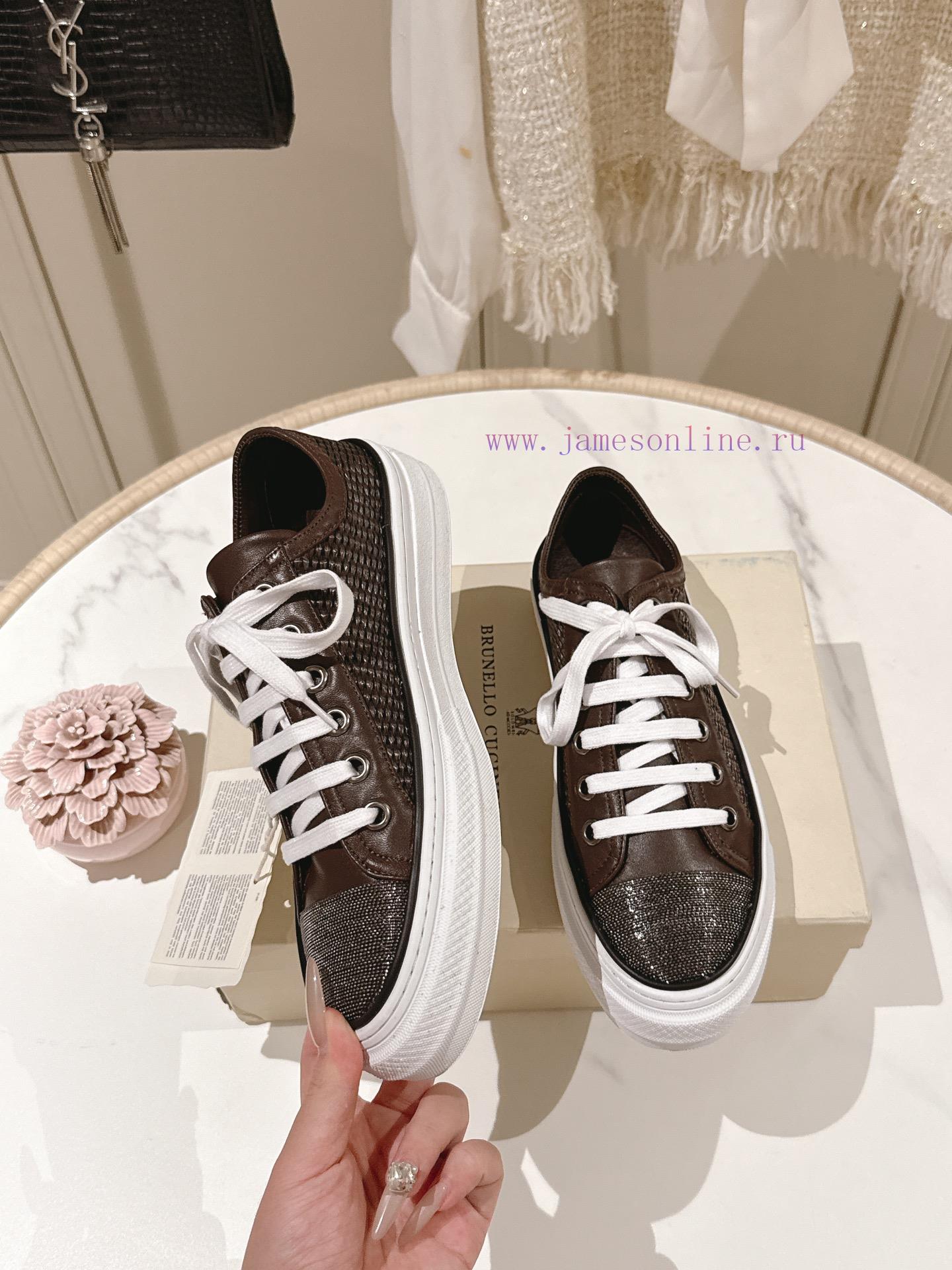 The Highest Quality BC Casual Shoe In The Market Brunello Cucinelli With A Maillard Style Inspi 7e4033yv - Image 4